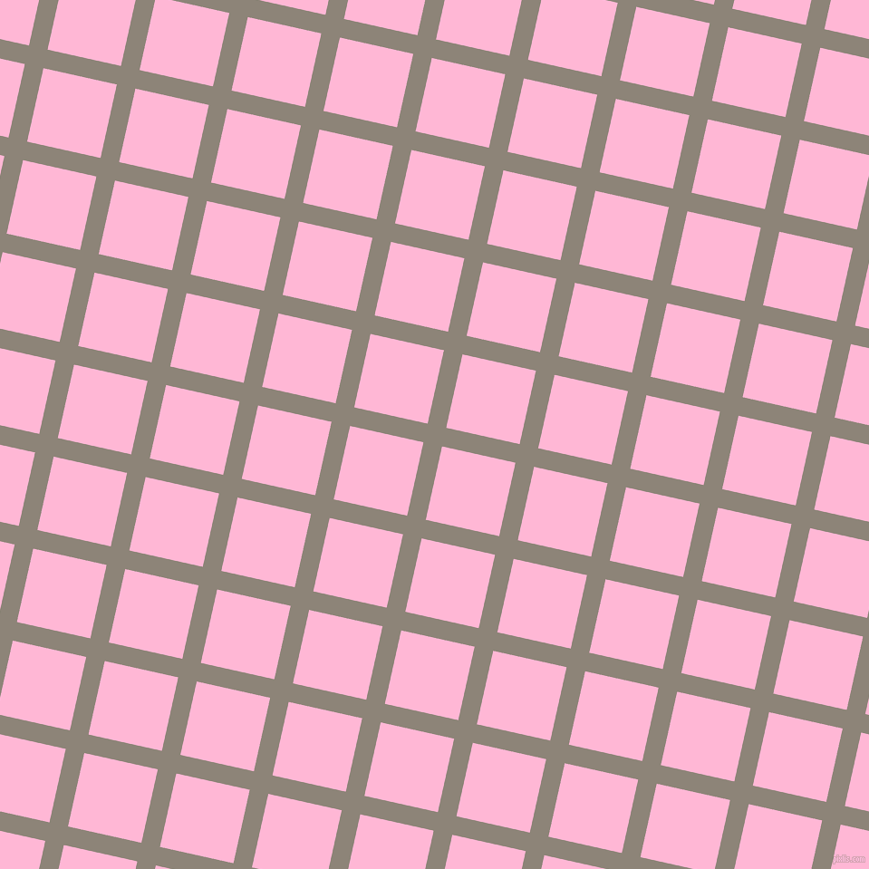 77/167 degree angle diagonal checkered chequered lines, 21 pixel line width, 83 pixel square size, Schooner and Cotton Candy plaid checkered seamless tileable