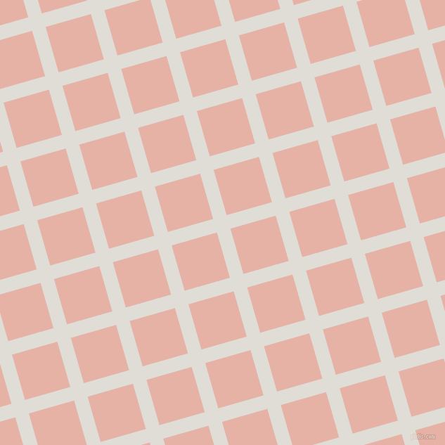 16/106 degree angle diagonal checkered chequered lines, 20 pixel line width, 67 pixel square size, Sea Fog and Shilo plaid checkered seamless tileable