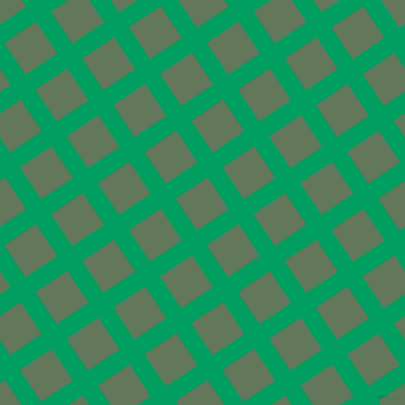 34/124 degree angle diagonal checkered chequered lines, 26 pixel lines width, 55 pixel square size, Shamrock Green and Axolotl plaid checkered seamless tileable