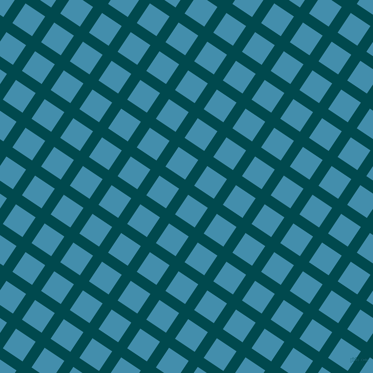 56/146 degree angle diagonal checkered chequered lines, 22 pixel lines width, 48 pixel square size, Sherpa Blue and Boston Blue plaid checkered seamless tileable