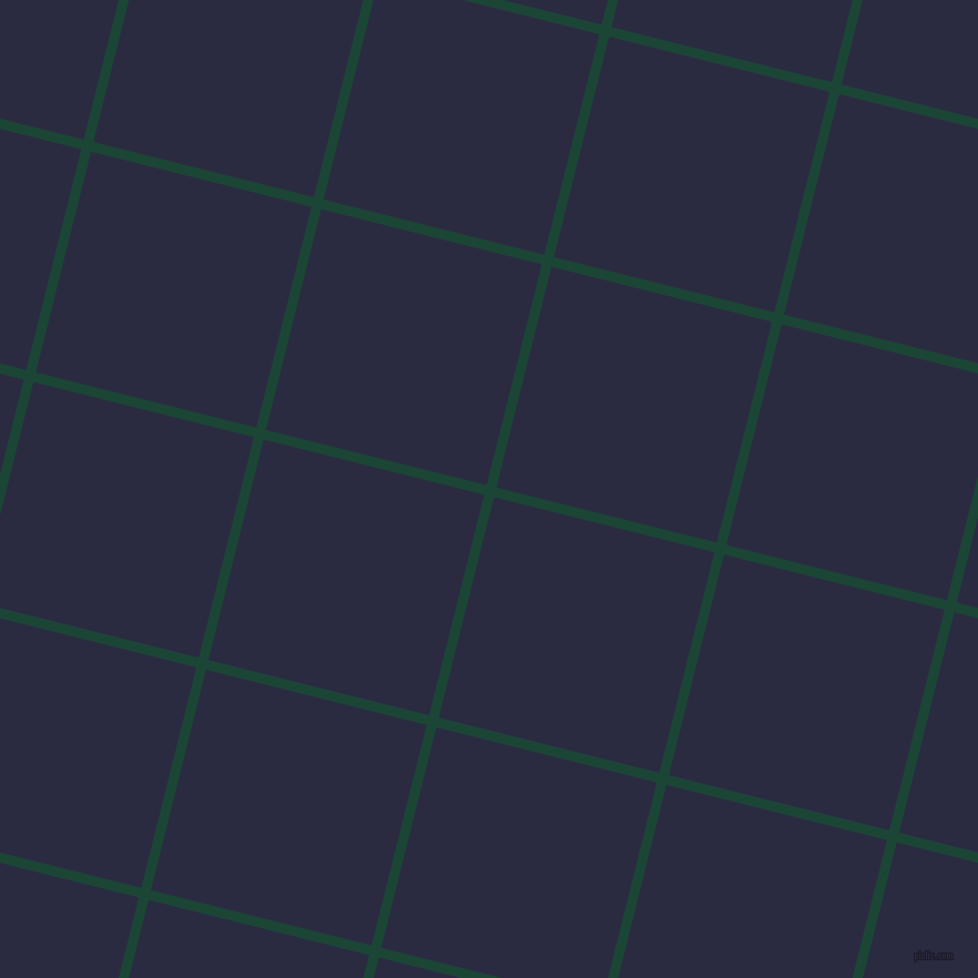 76/166 degree angle diagonal checkered chequered lines, 9 pixel line width, 205 pixel square size, Sherwood Green and Valhalla plaid checkered seamless tileable