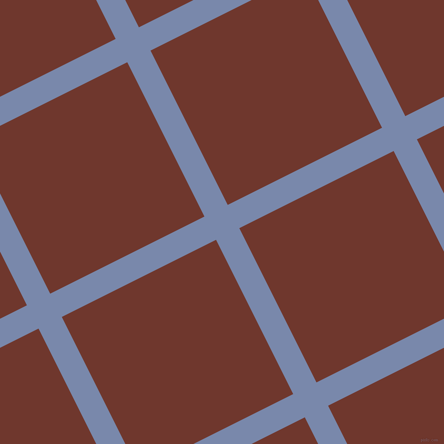 27/117 degree angle diagonal checkered chequered lines, 52 pixel lines width, 345 pixel square size, Ship Cove and Mocha plaid checkered seamless tileable