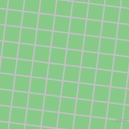 83/173 degree angle diagonal checkered chequered lines, 5 pixel lines width, 46 pixel square size, Silver and De York plaid checkered seamless tileable