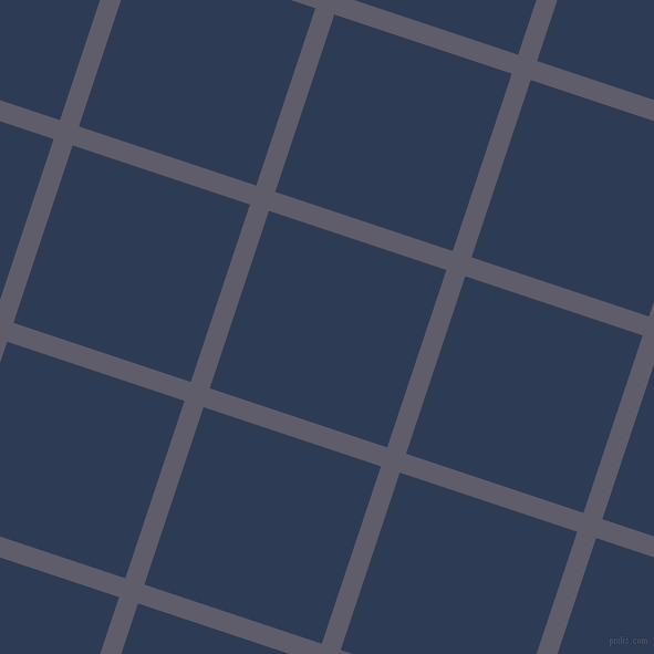 72/162 degree angle diagonal checkered chequered lines, 18 pixel line width, 169 pixel square size, Smoky and Madison plaid checkered seamless tileable