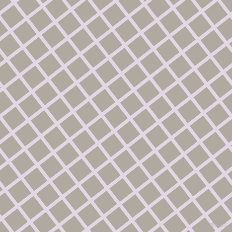 38/128 degree angle diagonal checkered chequered lines, 7 pixel line width, 34 pixel square size, Snuff and Cloudy plaid checkered seamless tileable