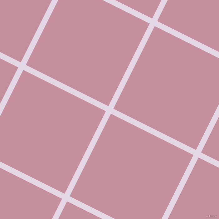 63/153 degree angle diagonal checkered chequered lines, 18 pixel line width, 296 pixel square size, Snuff and Viola plaid checkered seamless tileable