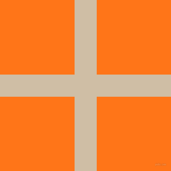 checkered chequered horizontal vertical lines, 71 pixel lines width, 477 pixel square size, Soft Amber and Pumpkin plaid checkered seamless tileable