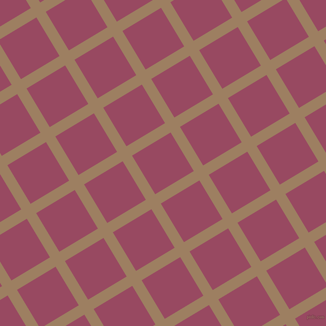 31/121 degree angle diagonal checkered chequered lines, 22 pixel line width, 91 pixel square size, Sorrell Brown and Cadillac plaid checkered seamless tileable
