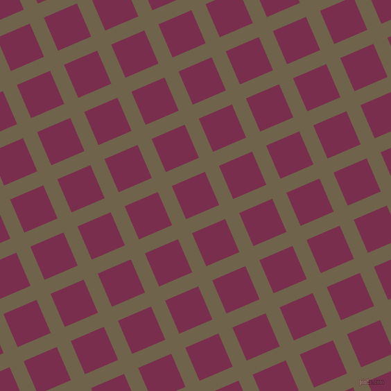 23/113 degree angle diagonal checkered chequered lines, 22 pixel line width, 52 pixel square size, Soya Bean and Flirt plaid checkered seamless tileable