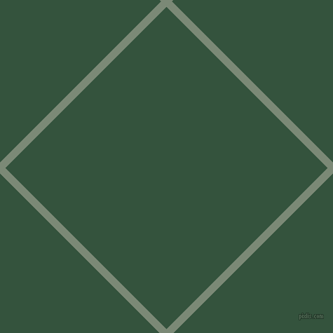 45/135 degree angle diagonal checkered chequered lines, 11 pixel line width, 325 pixel square size, Spanish Green and Goblin plaid checkered seamless tileable