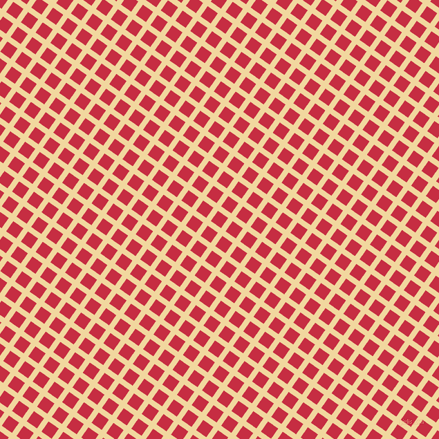 55/145 degree angle diagonal checkered chequered lines, 8 pixel line width, 18 pixel square size, Splash and Brick Red plaid checkered seamless tileable