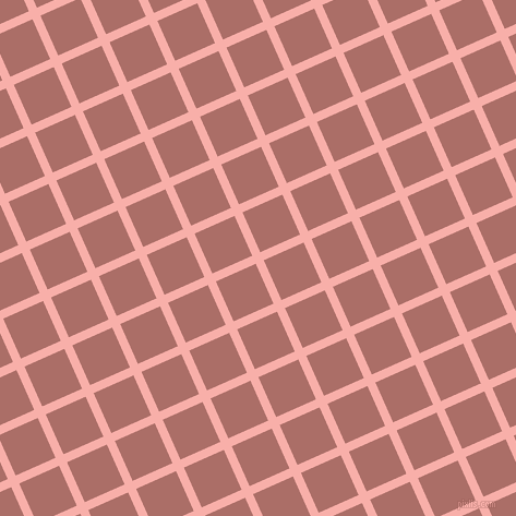 24/114 degree angle diagonal checkered chequered lines, 8 pixel lines width, 40 pixel square size, Sundown and Coral Tree plaid checkered seamless tileable