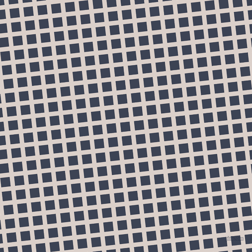6/96 degree angle diagonal checkered chequered lines, 9 pixel line width, 19 pixel square size, Swiss Coffee and Blue Zodiac plaid checkered seamless tileable