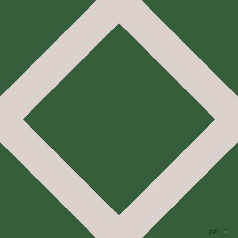 45/135 degree angle diagonal checkered chequered lines, 65 pixel line width, 277 pixel square size, Swiss Coffee and Hunter Green plaid checkered seamless tileable