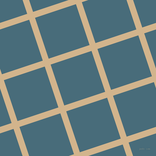 18/108 degree angle diagonal checkered chequered lines, 20 pixel lines width, 139 pixel square size, Tan and Bismark plaid checkered seamless tileable