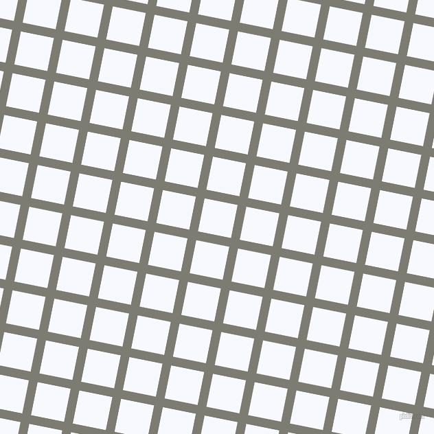 79/169 degree angle diagonal checkered chequered lines, 13 pixel lines width, 49 pixel square size, Tapa and Ghost White plaid checkered seamless tileable