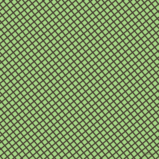 40/130 degree angle diagonal checkered chequered lines, 4 pixel lines width, 13 pixel square size, Taupe and Feijoa plaid checkered seamless tileable