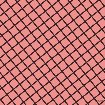 39/129 degree angle diagonal checkered chequered lines, 5 pixel lines width, 30 pixel square size, Temptress and Sweet Pink plaid checkered seamless tileable