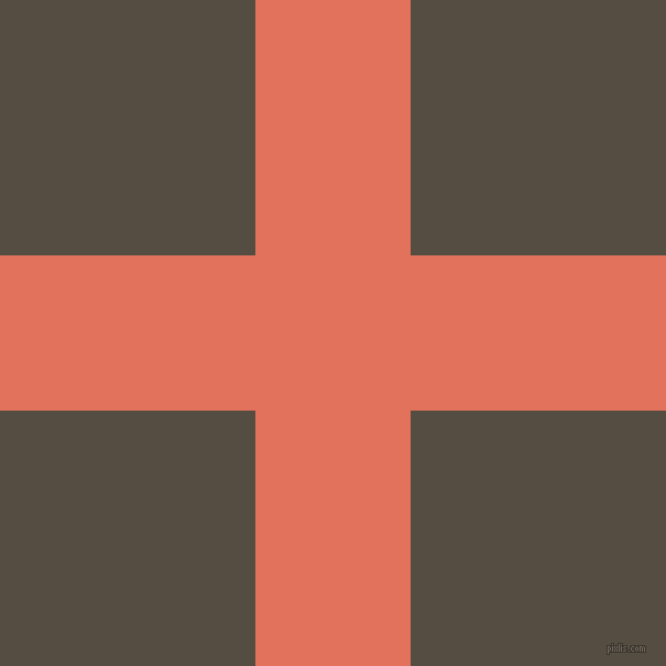 checkered chequered horizontal vertical lines, 141 pixel line width, 464 pixel square size, Terra Cotta and Mondo plaid checkered seamless tileable