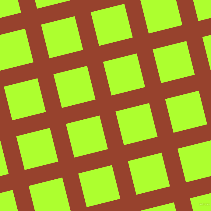 14/104 degree angle diagonal checkered chequered lines, 54 pixel lines width, 114 pixel square size, Tia Maria and Green Yellow plaid checkered seamless tileable