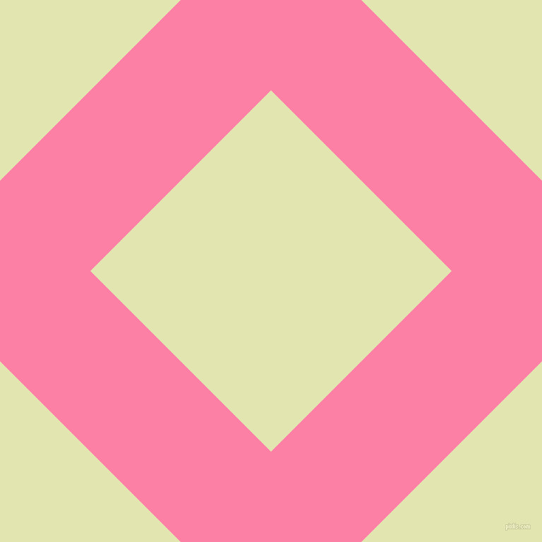 45/135 degree angle diagonal checkered chequered lines, 181 pixel lines width, 362 pixel square size, Tickle Me Pink and Tusk plaid checkered seamless tileable