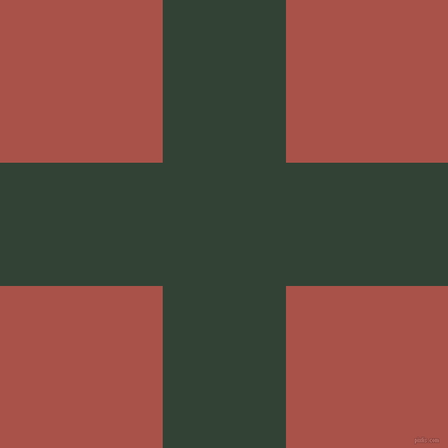 checkered chequered horizontal vertical lines, 175 pixel lines width, 461 pixel square size, Timber Green and Apple Blossom plaid checkered seamless tileable