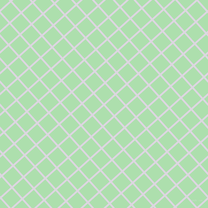 42/132 degree angle diagonal checkered chequered lines, 6 pixel line width, 45 pixel square size, Titan White and Moss Green plaid checkered seamless tileable