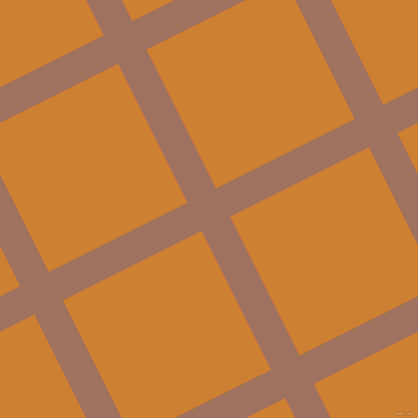 27/117 degree angle diagonal checkered chequered lines, 64 pixel lines width, 314 pixel square size, Toast and Bronze plaid checkered seamless tileable