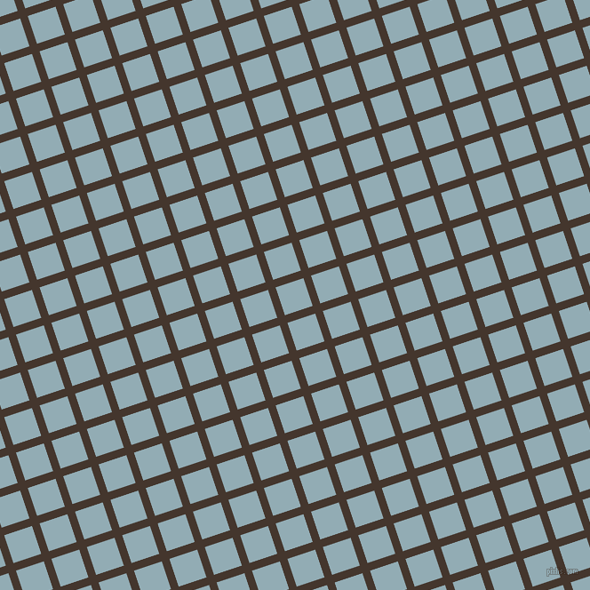 18/108 degree angle diagonal checkered chequered lines, 9 pixel line width, 33 pixel square size, Tobago and Botticelli plaid checkered seamless tileable