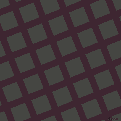 22/112 degree angle diagonal checkered chequered lines, 22 pixel line width, 54 pixel square size, Toledo and Tuatara plaid checkered seamless tileable