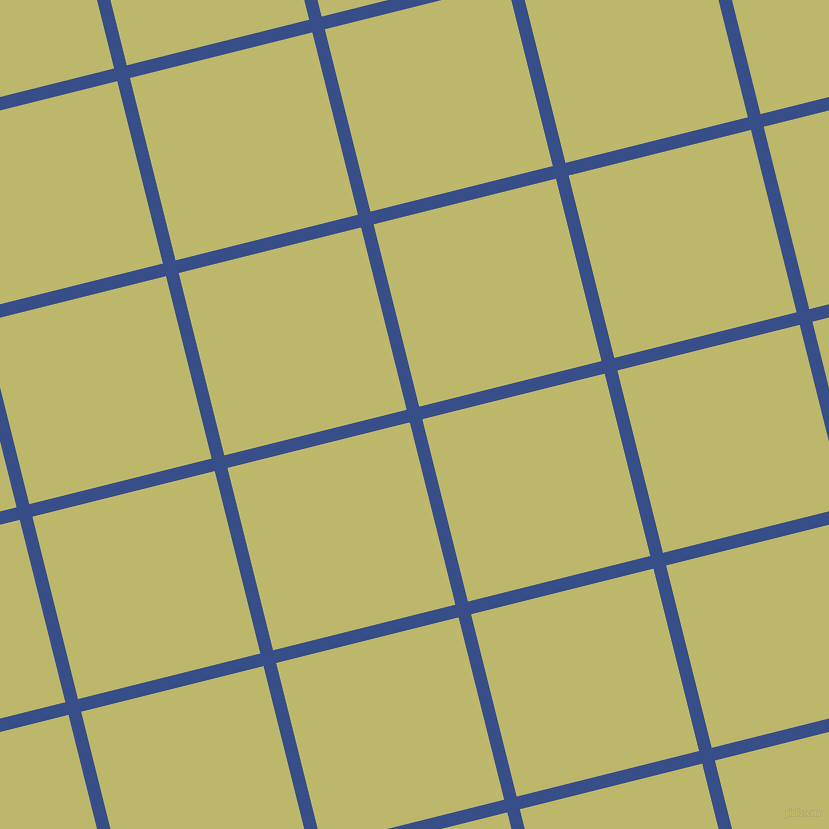 14/104 degree angle diagonal checkered chequered lines, 13 pixel line width, 188 pixel square size, Tory Blue and Dark Khaki plaid checkered seamless tileable