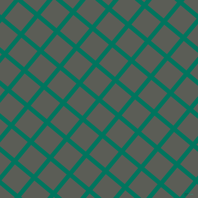 50/140 degree angle diagonal checkered chequered lines, 18 pixel line width, 85 pixel square size, Tropical Rain Forest and Chicago plaid checkered seamless tileable