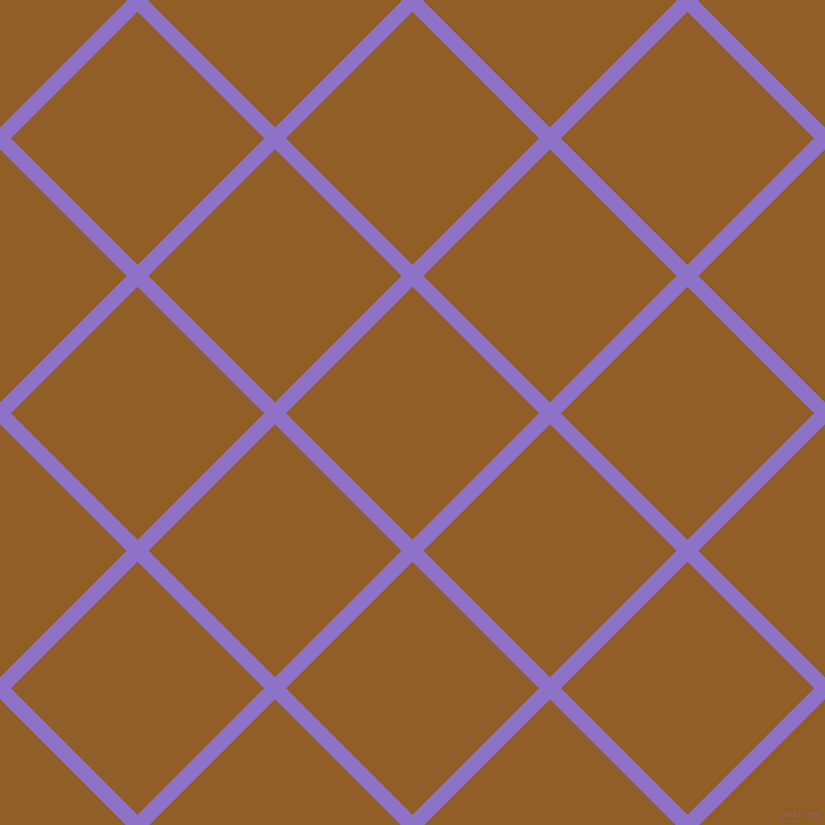 45/135 degree angle diagonal checkered chequered lines, 14 pixel lines width, 163 pixel square size, True V and Afghan Tan plaid checkered seamless tileable
