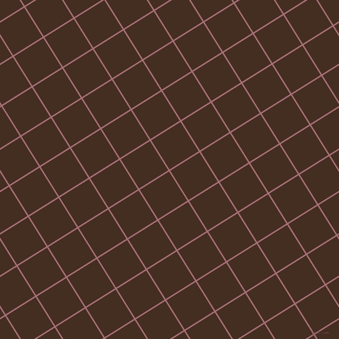 32/122 degree angle diagonal checkered chequered lines, 3 pixel lines width, 71 pixel square size, Turkish Rose and Morocco Brown plaid checkered seamless tileable