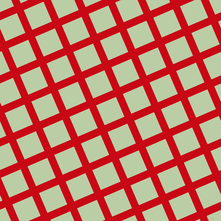 23/113 degree angle diagonal checkered chequered lines, 26 pixel line width, 75 pixel square size, Venetian Red and Pixie Green plaid checkered seamless tileable