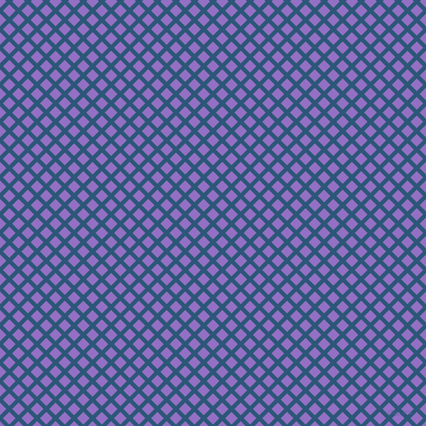 45/135 degree angle diagonal checkered chequered lines, 6 pixel line width, 13 pixel square size, Venice Blue and Lilac Bush plaid checkered seamless tileable