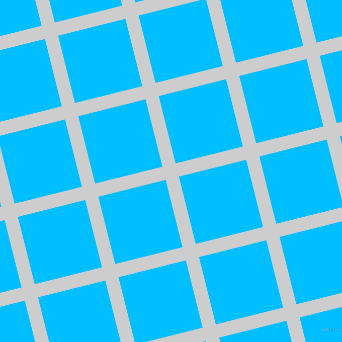 14/104 degree angle diagonal checkered chequered lines, 27 pixel lines width, 138 pixel square size, Very Light Grey and Deep Sky Blue plaid checkered seamless tileable