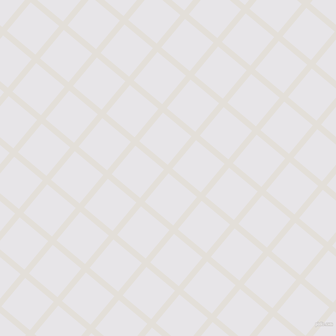 50/140 degree angle diagonal checkered chequered lines, 12 pixel lines width, 75 pixel square size, Vista White and White Lilac plaid checkered seamless tileable