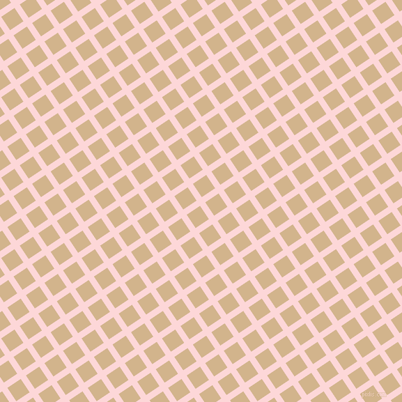 34/124 degree angle diagonal checkered chequered lines, 9 pixel lines width, 23 pixel square size, We Peep and Tan plaid checkered seamless tileable