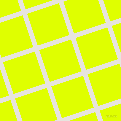 18/108 degree angle diagonal checkered chequered lines, 16 pixel lines width, 113 pixel square size, Wild Sand and Chartreuse Yellow plaid checkered seamless tileable