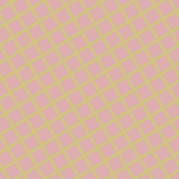 31/121 degree angle diagonal checkered chequered lines, 11 pixel line width, 42 pixel square size, Winter Hazel and Pale Chestnut plaid checkered seamless tileable