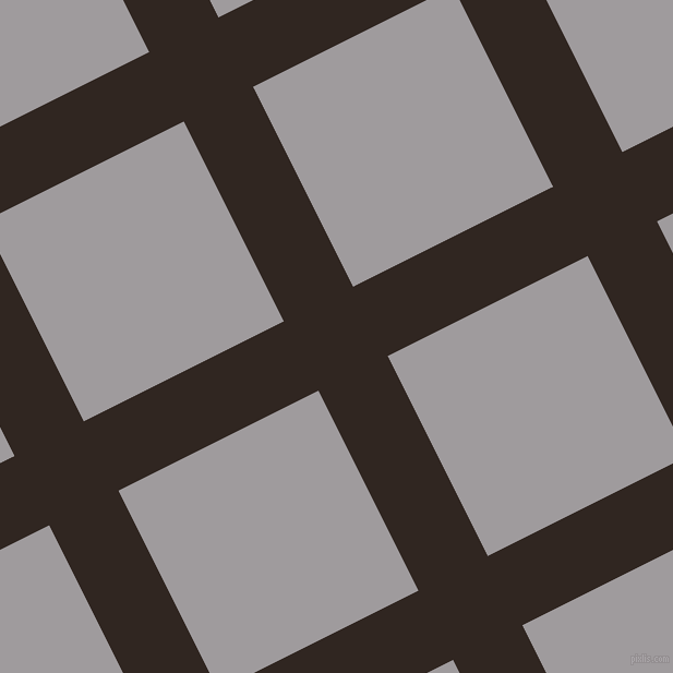 27/117 degree angle diagonal checkered chequered lines, 71 pixel lines width, 205 pixel square size, Wood Bark and Shady Lady plaid checkered seamless tileable