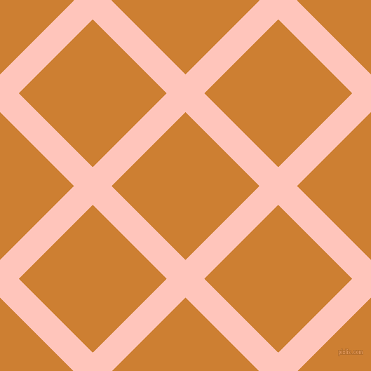 45/135 degree angle diagonal checkered chequered lines, 38 pixel line width, 149 pixel square size, Your Pink and Bronze plaid checkered seamless tileable