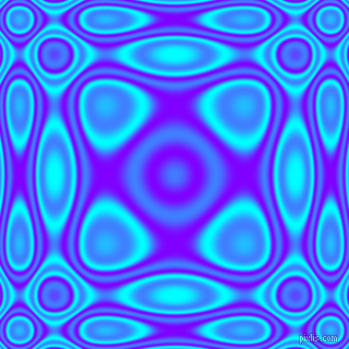 , Aqua and Electric Indigo plasma wave seamless tileable