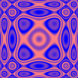 , Blue and Salmon plasma wave seamless tileable