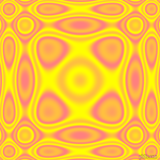 , Salmon and Yellow plasma wave seamless tileable