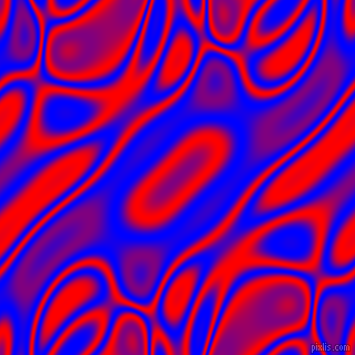 , Blue and Red plasma waves seamless tileable