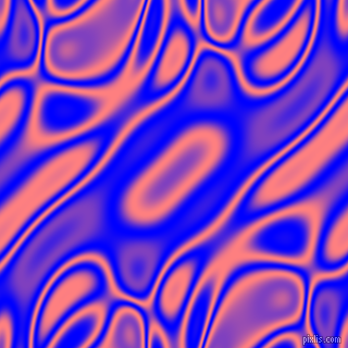 , Blue and Salmon plasma waves seamless tileable