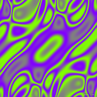 , Electric Indigo and Chartreuse plasma waves seamless tileable