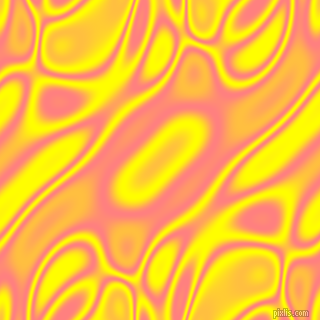 Salmon and Yellow plasma waves seamless tileable